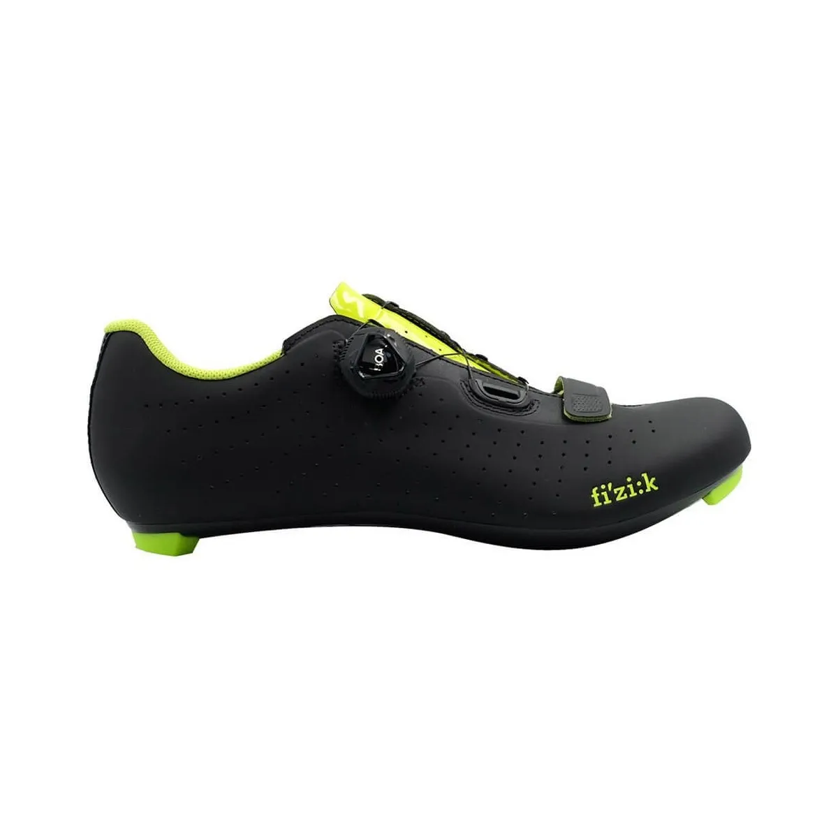 Fizik Tempo R5 Overcurve Shoes Black Yellow Fluor