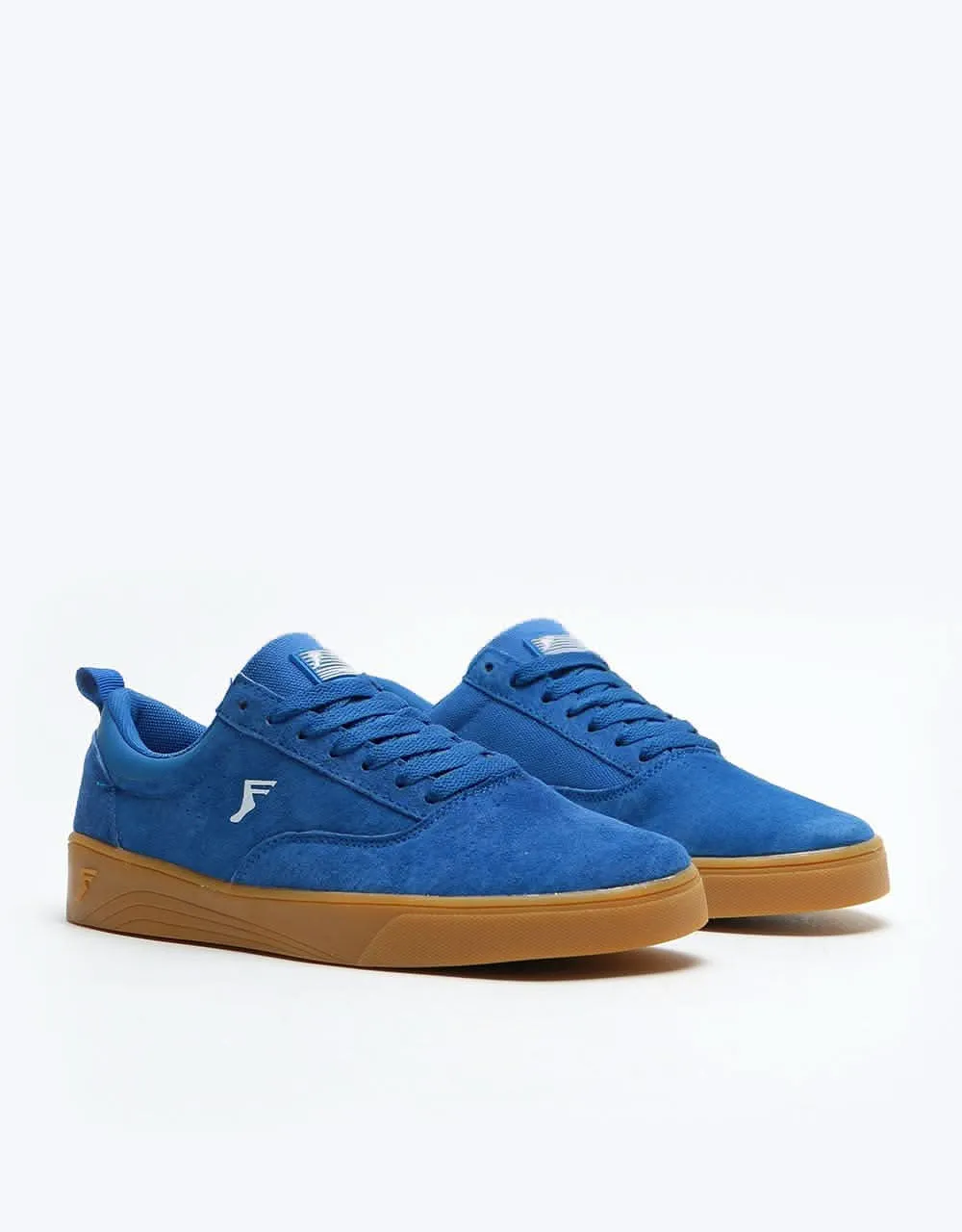 Footprint Intercept Skate Shoes - Navy Blue