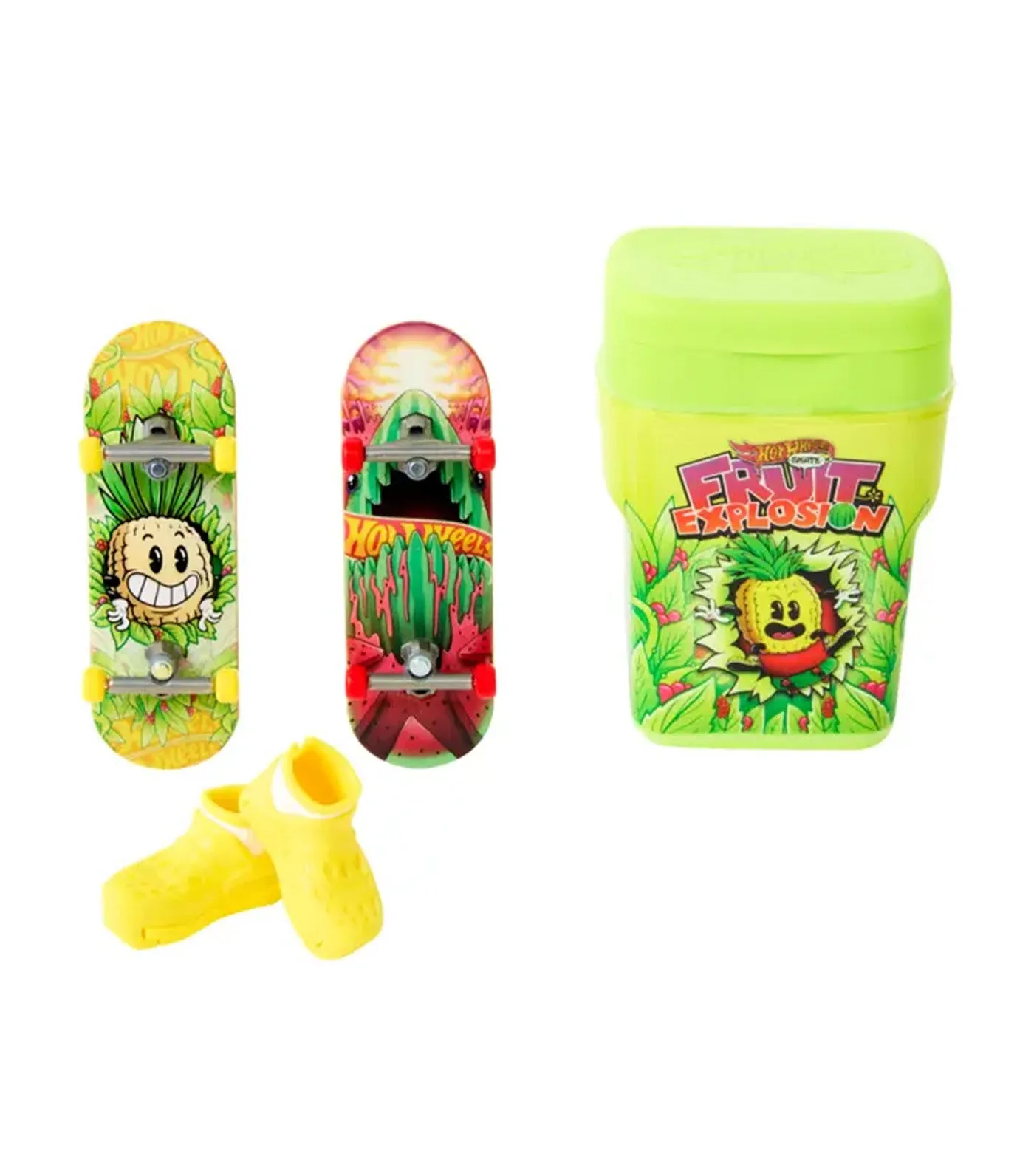 Fruit Licious 2 Packs Skate Gum Container