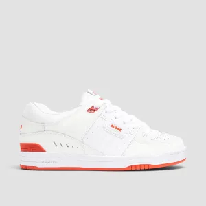 Globe Fusion Shoes - White/Red