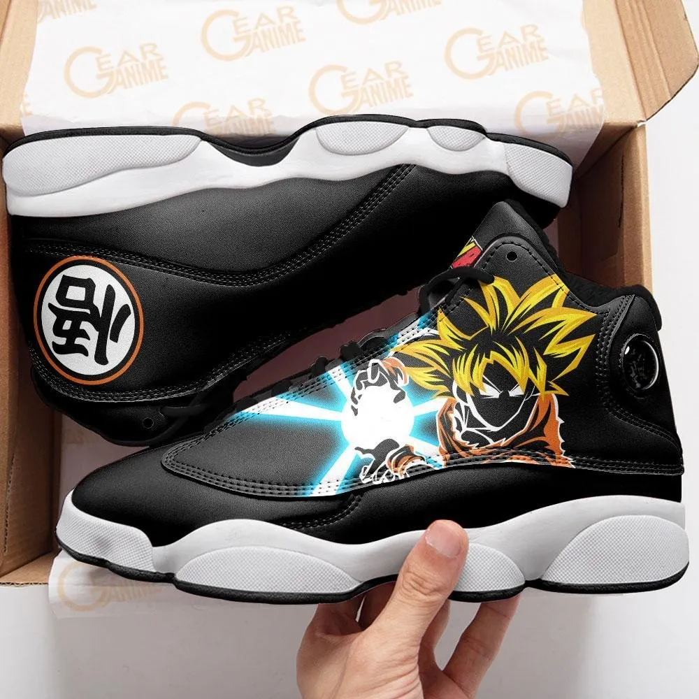 Goku Sneakers Kanji Symbol Custom Anime Dragon Ball Shoes