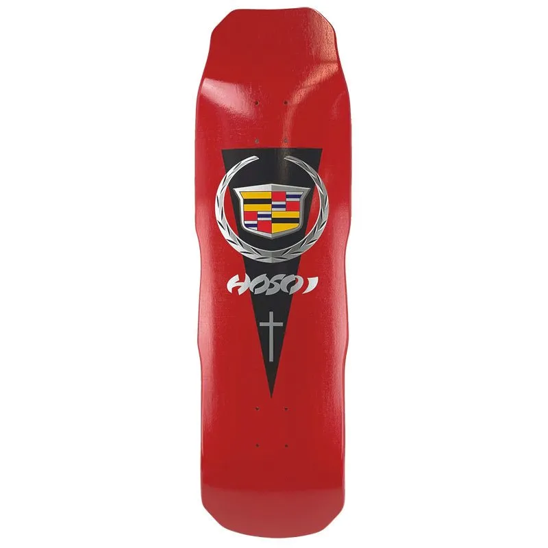 Hosoi 9.25"x 32.5" Cadillac (RED DIP) Skateboard Deck