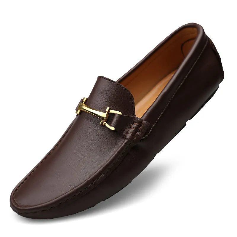 Italian Leather Men Loafers