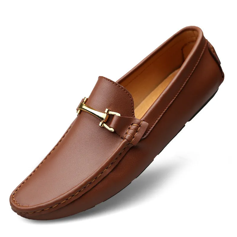 Italian Leather Men Loafers