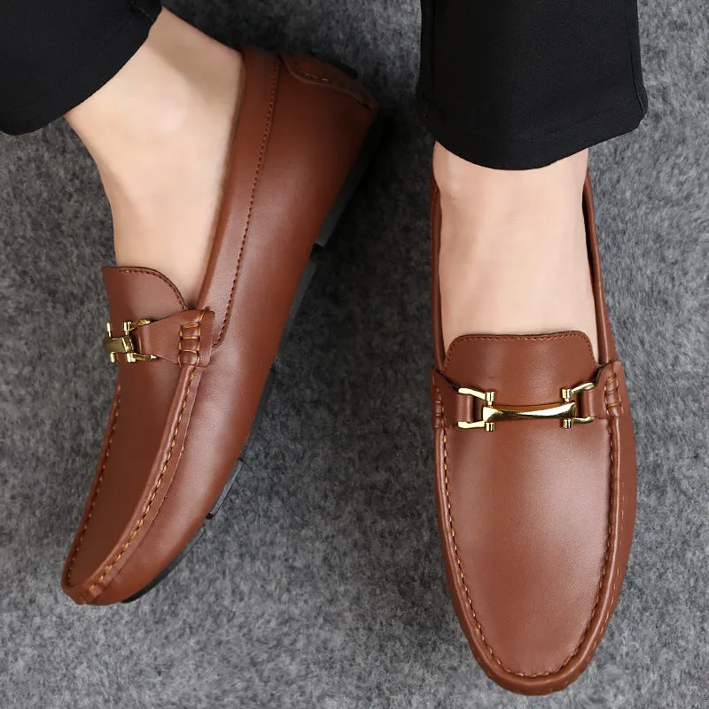 Italian Leather Men Loafers