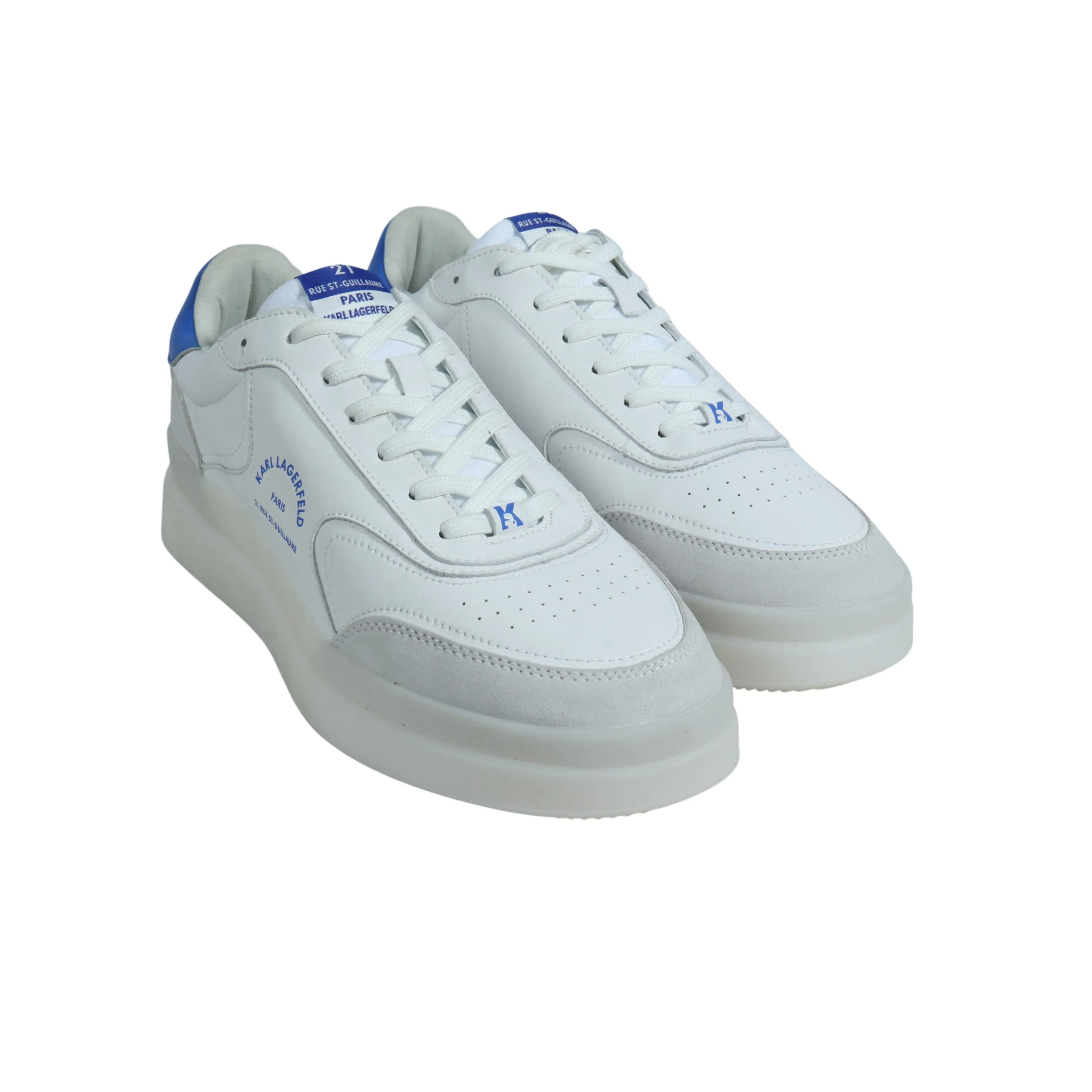 KARL LAGERFELD - Leather Basket Sneakers