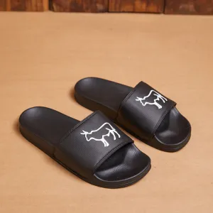 Kingsley Heath P Nguni Slide Black/White/Black