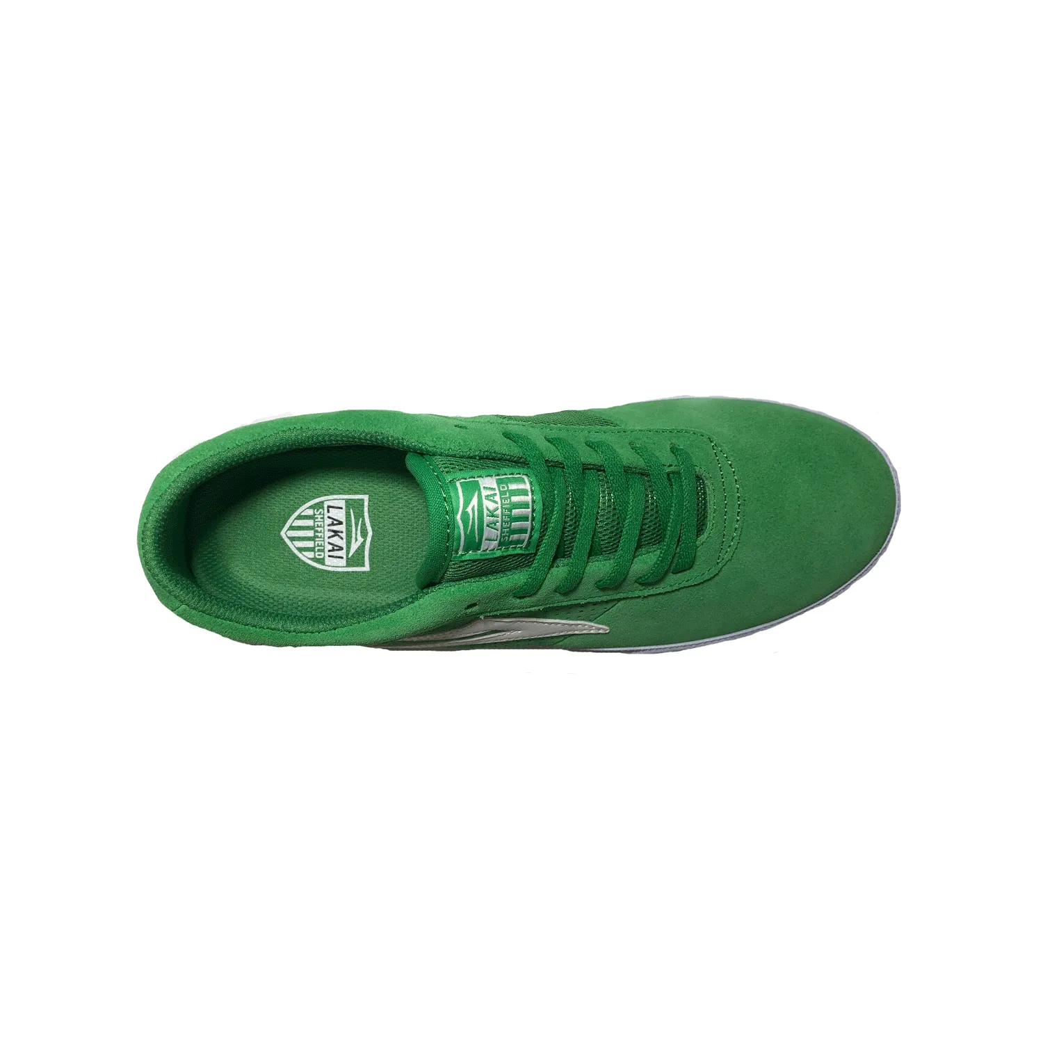 Lakai - Sheffield Skate Shoes - Green Suede SALE