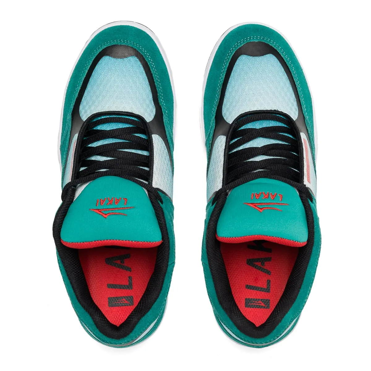 Lakai Shoes Fade Hex-tread - Teal Suede