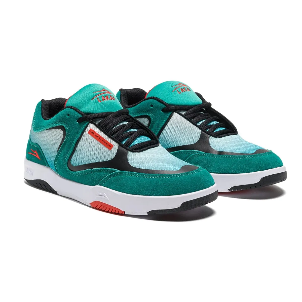 Lakai Shoes Fade Hex-tread - Teal Suede