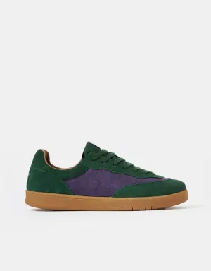 Last Resort AB CM001 Suede Skate Shoes - Elm Green/Loganberrry/Gum