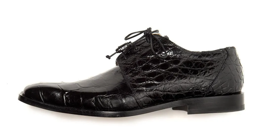 Mauri - "53141/1 Bartolomeo" All Over Alligator Lace Up