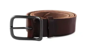 Mens Brown Full Grain Leather Belt