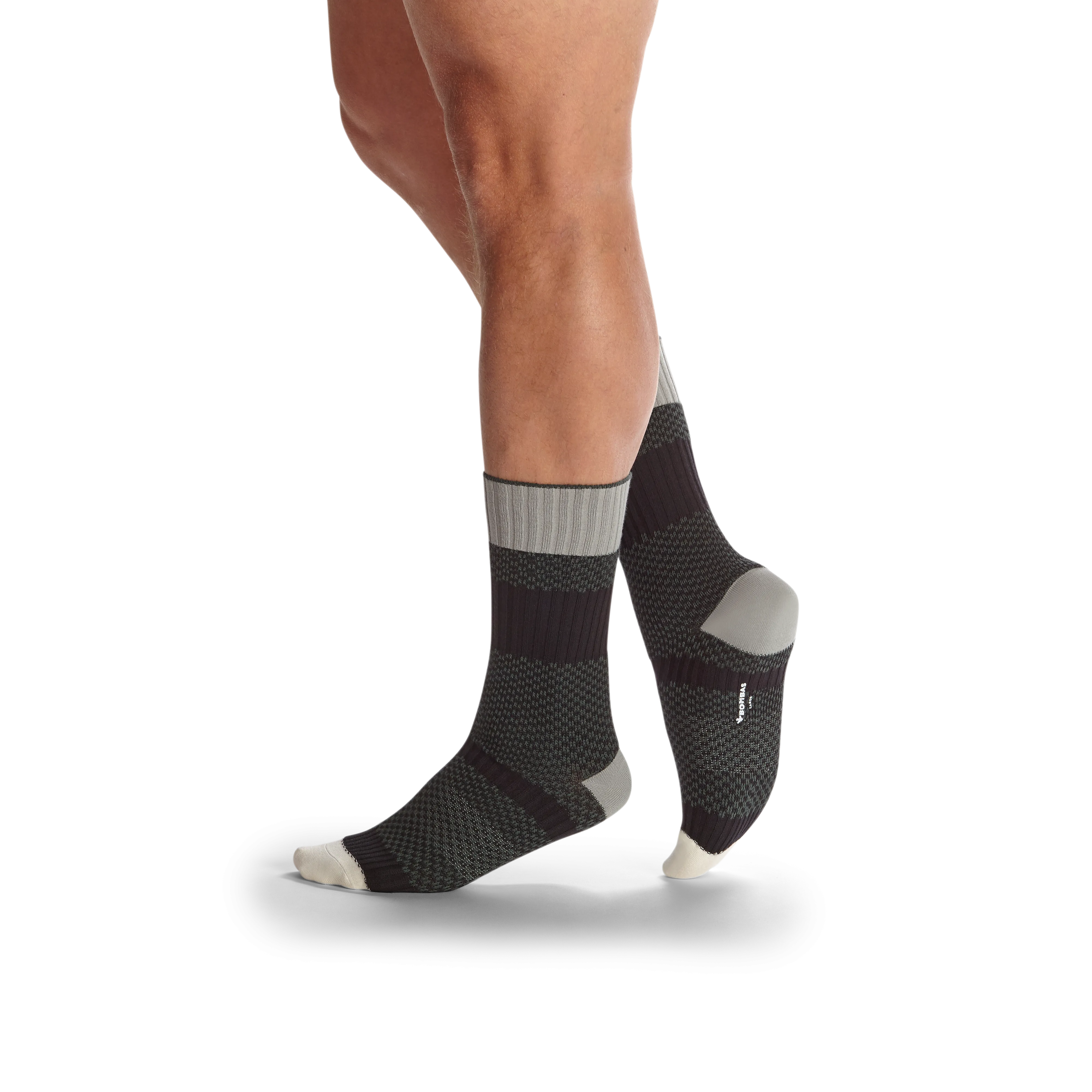 Men's Textured Lightweight Calf Socks