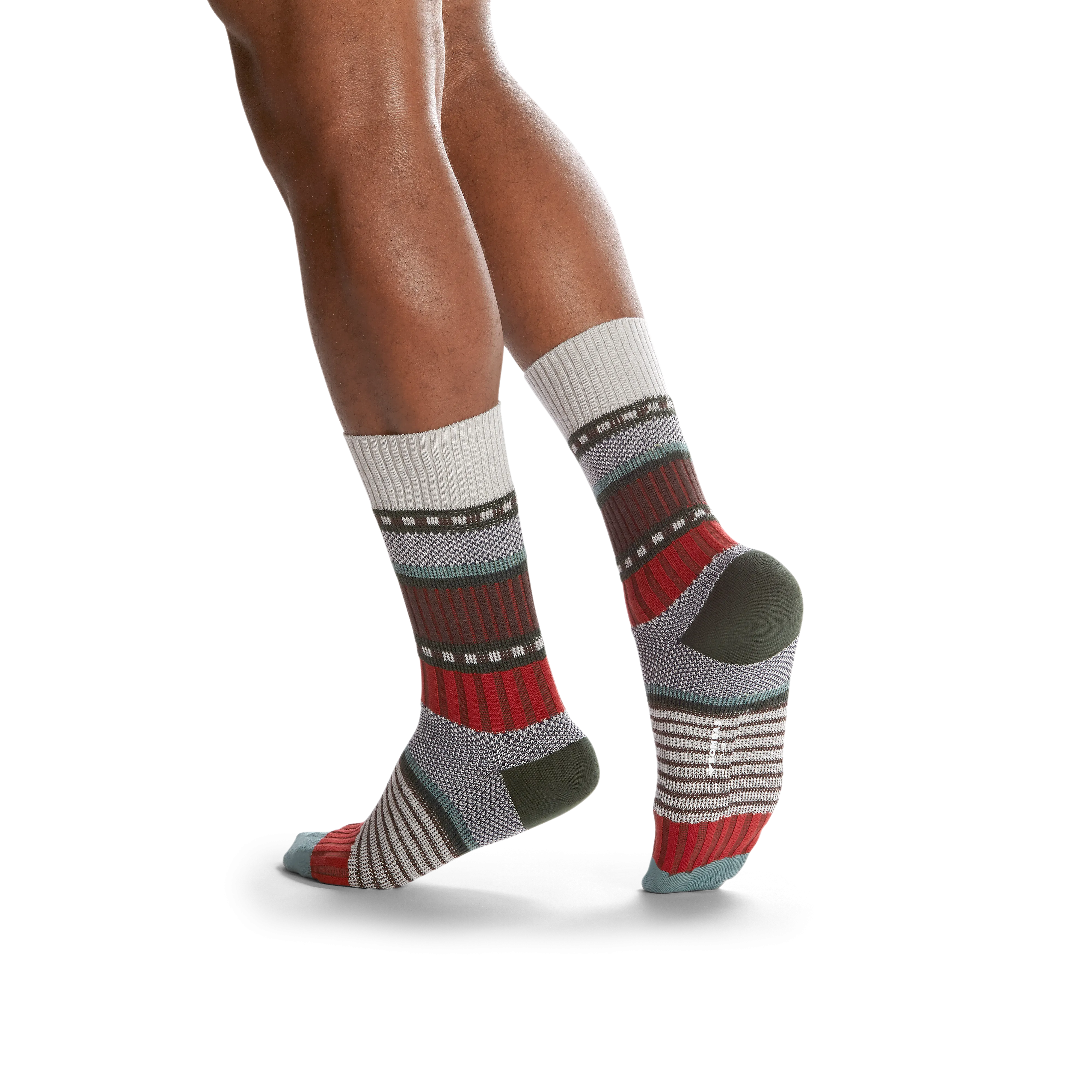 Men's Textured Lightweight Calf Socks