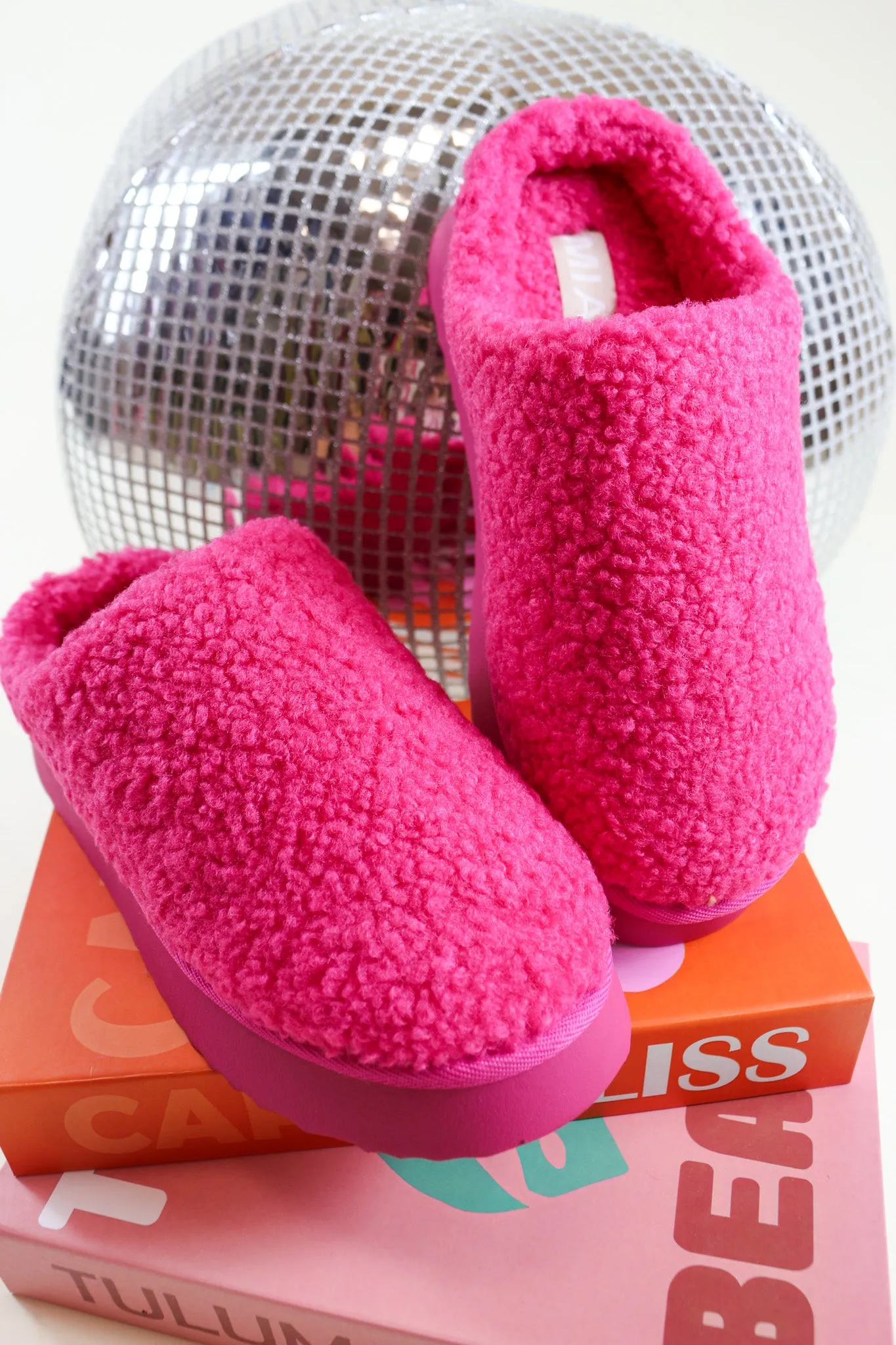 Mia Icee Sherpa House Slippers -2 Colors