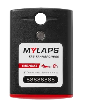 MYLAPS TR2 Go Rechargeable Transponder - Car/Bike - Unlimited Subscription