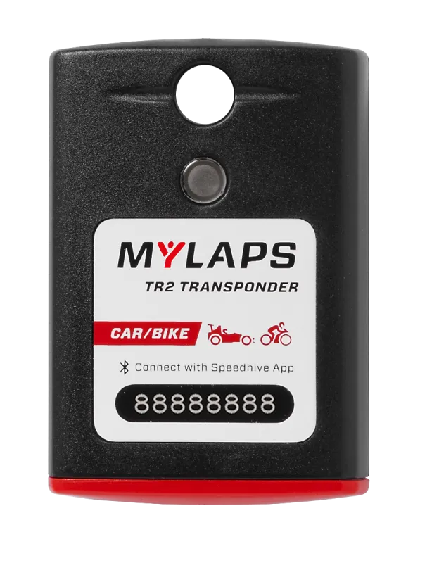 MYLAPS TR2 Go Rechargeable Transponder - Car/Bike - Unlimited Subscription