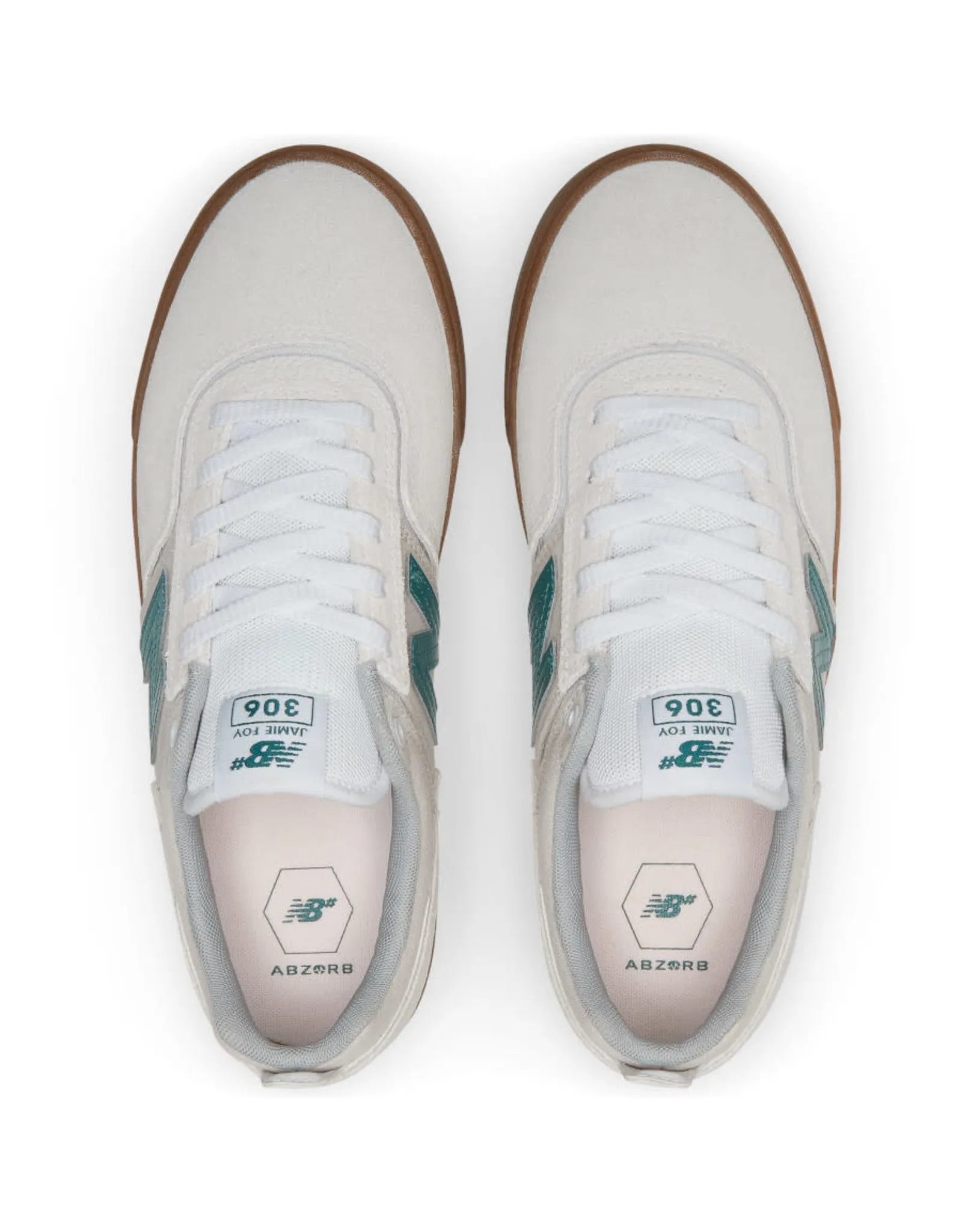 NEW BALANCE 306 CREAM/TEAL/GUM