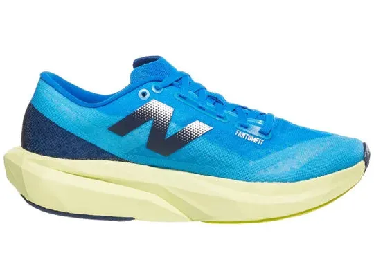 New Balance | FuelCell Rebel v4 | Women's | Spice Blue/Limelight/Blue Oasis