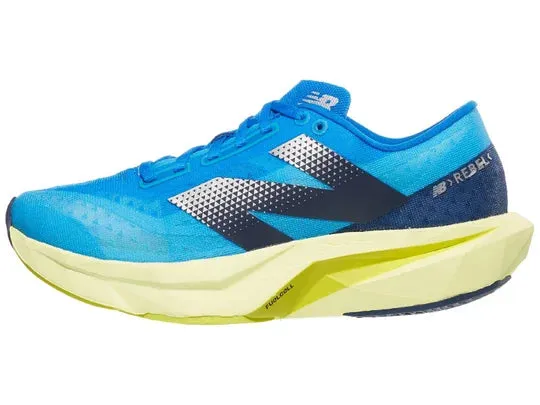 New Balance | FuelCell Rebel v4 | Women's | Spice Blue/Limelight/Blue Oasis