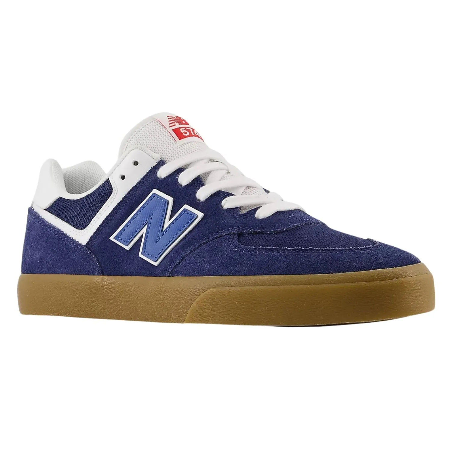 New Balance Numeric NM574 Skate Shoes - Navy/White