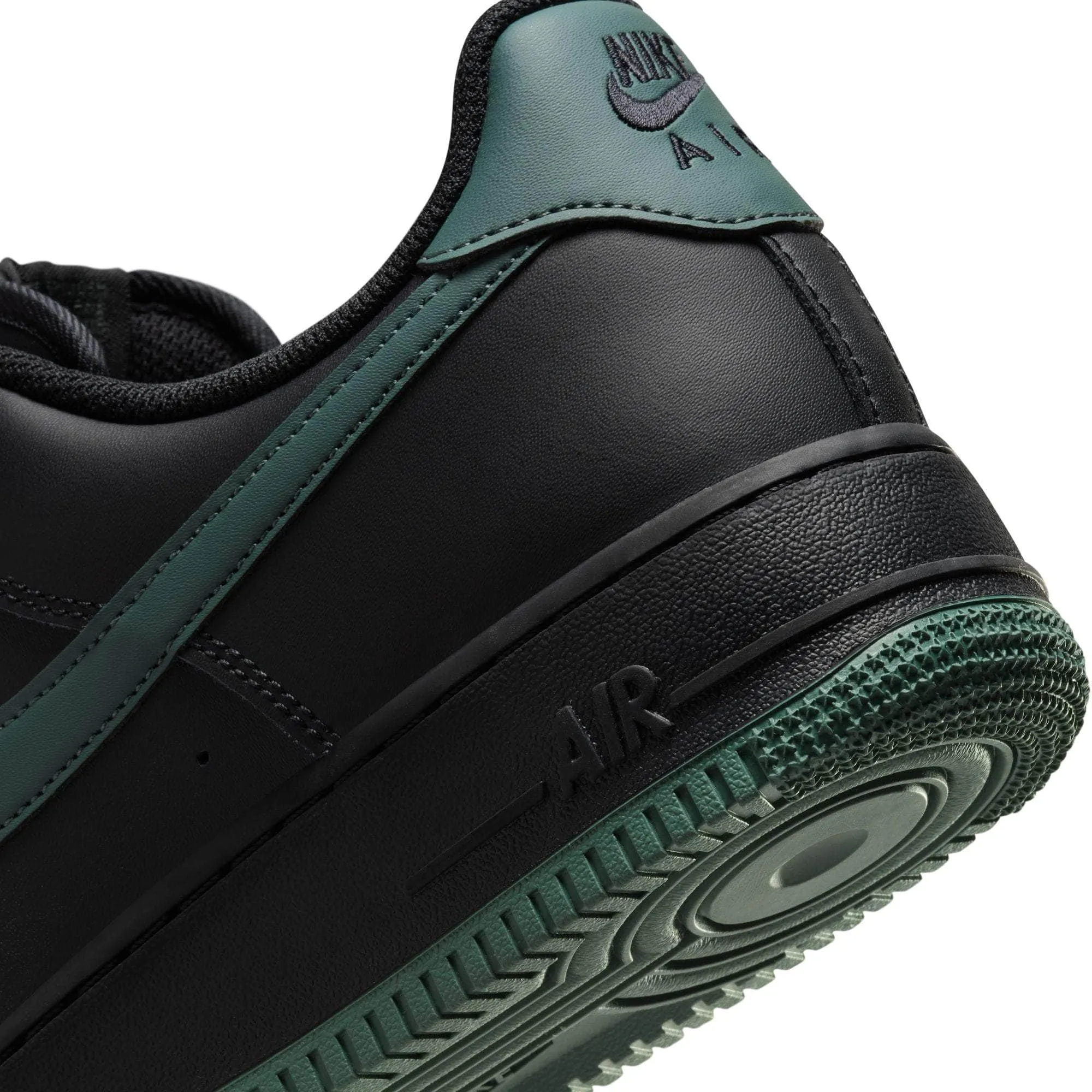 Nike Air Force 1 '07 'Black Vintage Green'  - Men's