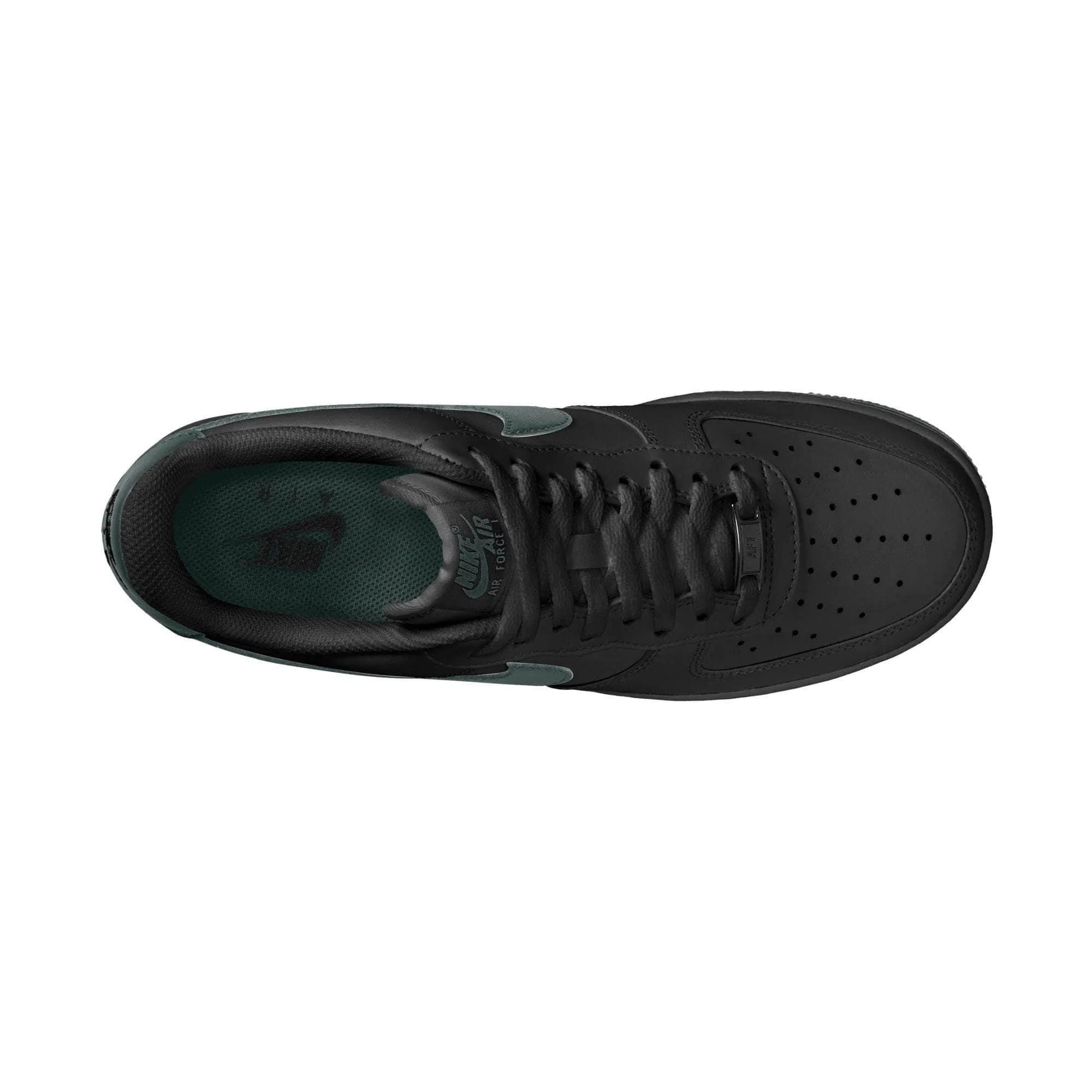 Nike Air Force 1 '07 'Black Vintage Green'  - Men's