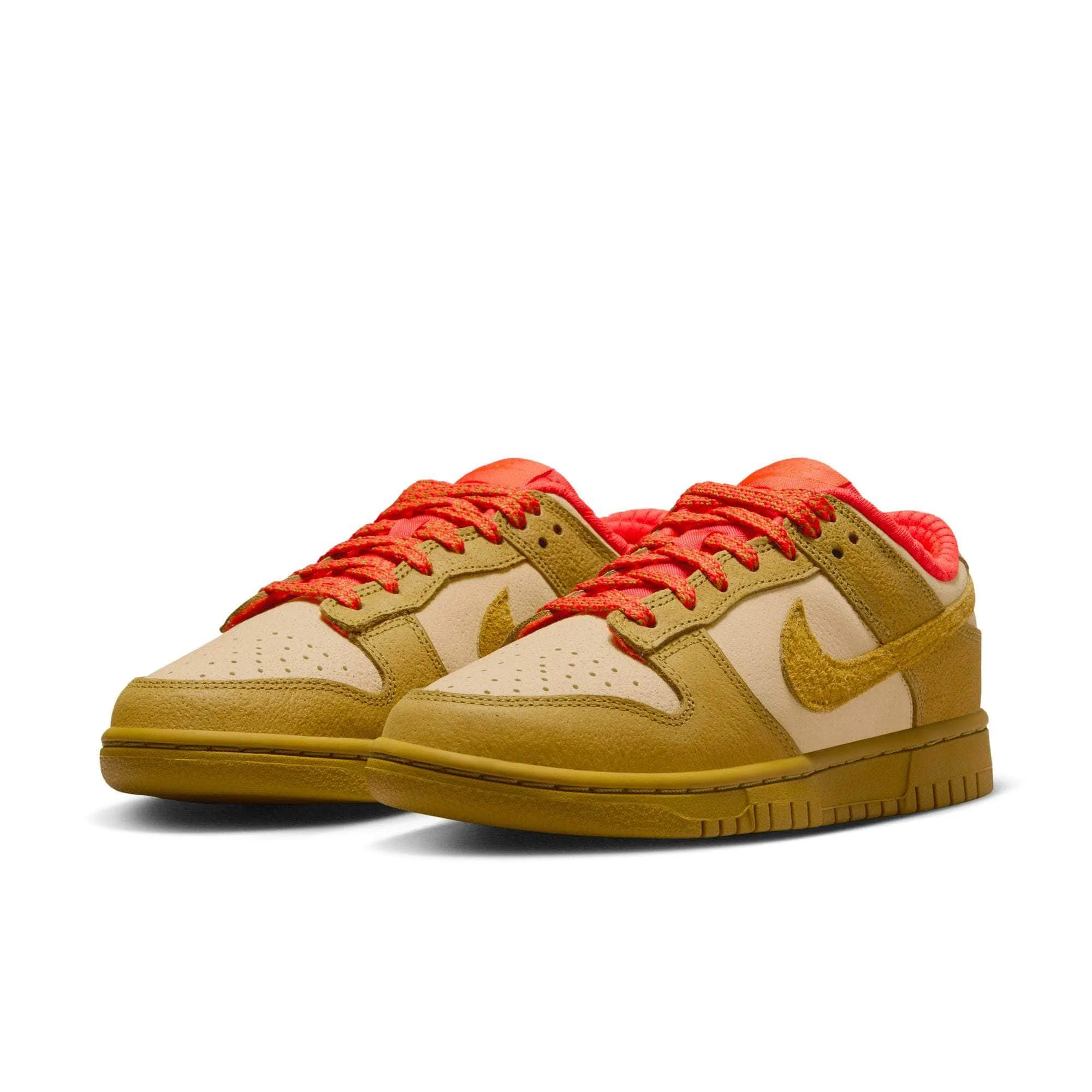 Nike Dunk Low "Bronzine Sesame Picante Red" - Women's