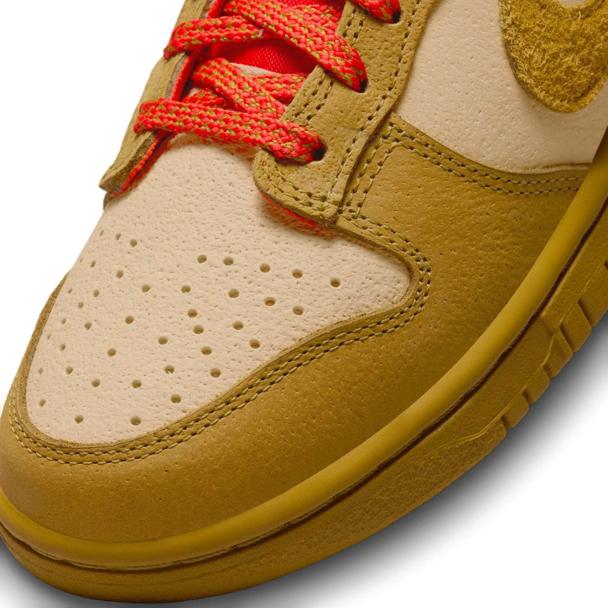 Nike Dunk Low "Bronzine Sesame Picante Red" - Women's