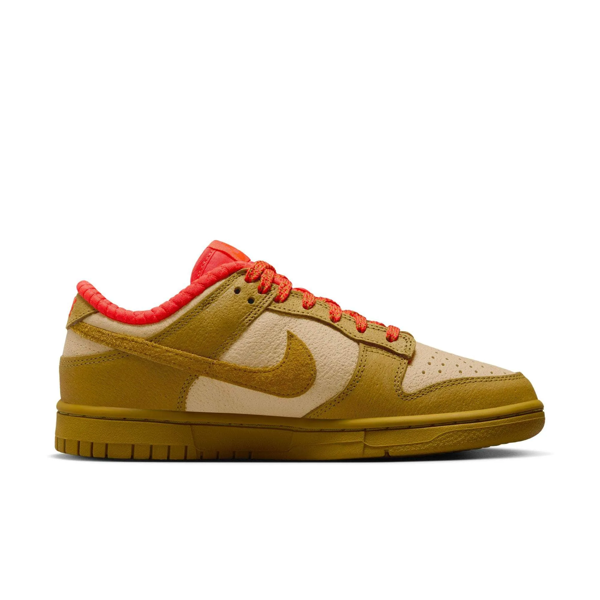 Nike Dunk Low "Bronzine Sesame Picante Red" - Women's