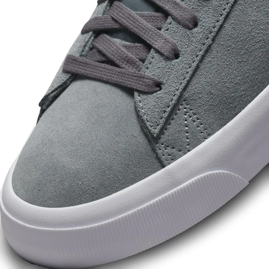 Nike SB Blazer Low Pro GT Premium Skateboard Shoe - Cool Grey/Black-Cool Grey-White