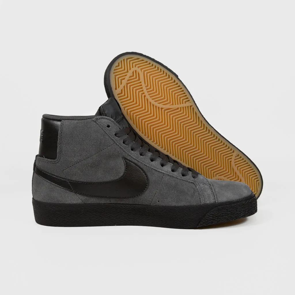 Nike SB - Blazer Mid Shoes - Anthracite / Black / Anthracite / Black