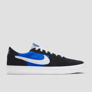 Nike SB Heritage Vulc Skate Shoes Black / White / Signal Blue / Safety Orange