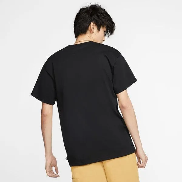 Nike SB Logo Skate Tee Black - White