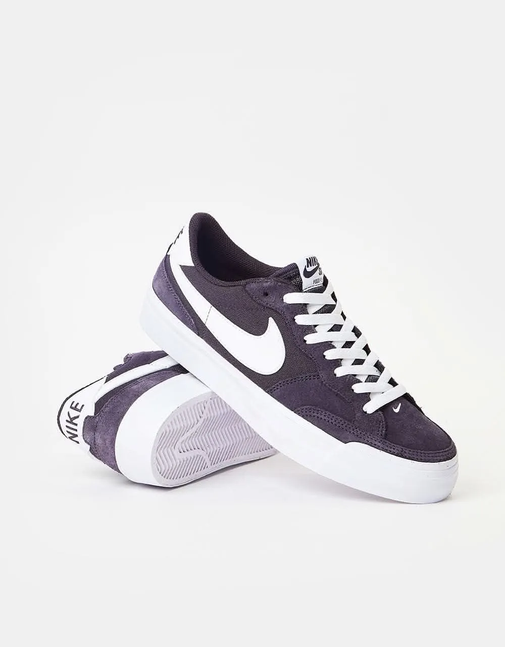 Nike SB Pogo Skate Shoes - Cave Purple/White-Cave Purple