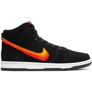 Nike SB Truck It Dunk High Pro Skate Shoe - Black/University Gold - Team Orange