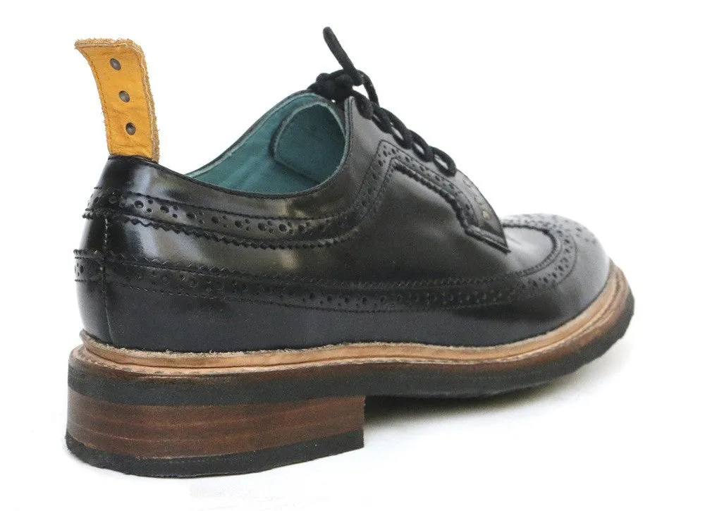 No.1051 RUNWAY brogue shoe Black MEN