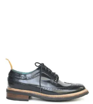 No.1051 RUNWAY brogue shoe Black MEN