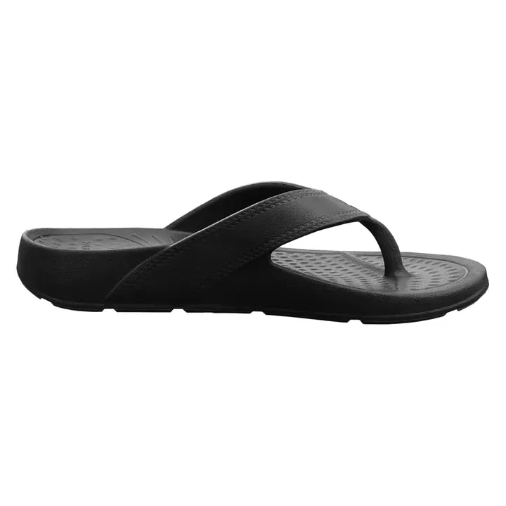 NUUSOL - MEN'S CASCADE FLIP FLOP - BLACK