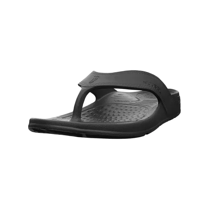 NUUSOL - MEN'S CASCADE FLIP FLOP - BLACK