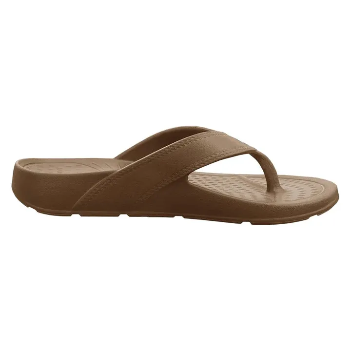 NUUSOL - MEN'S CASCADE FLIP FLOP - BROWN