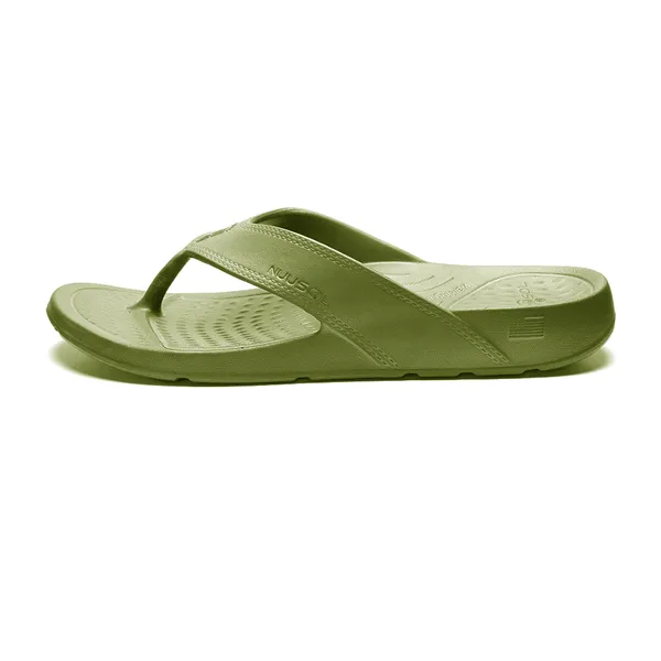 NUUSOL MEN'S CASCADE FLIP FLOP - GREEN