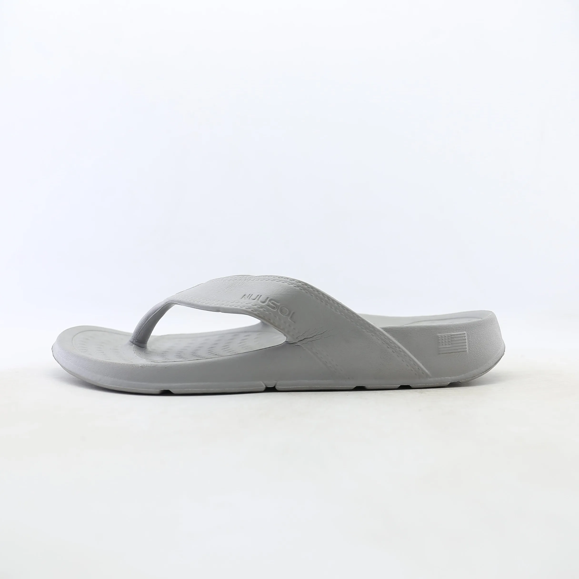 NUUSOL-  MEN'S CASCADE FLIP FLOP - LIGHT GREY