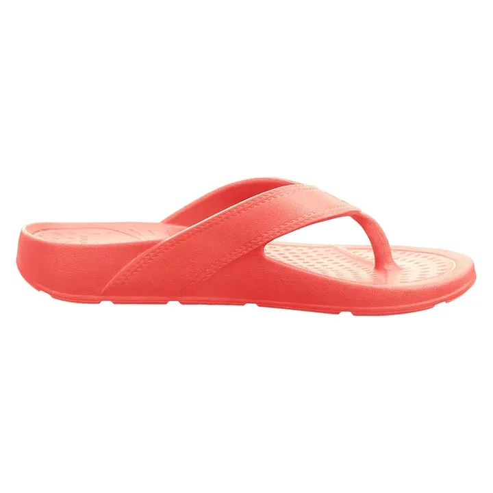 NUUSOL - WOMEN'S CASCADE FLIP FLOP - ORANGE