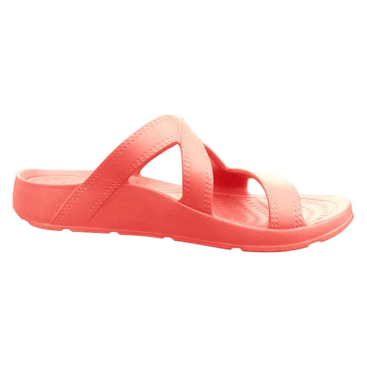 NUUSOL WOMEN'S HAILEY SLIDE - ORANGE