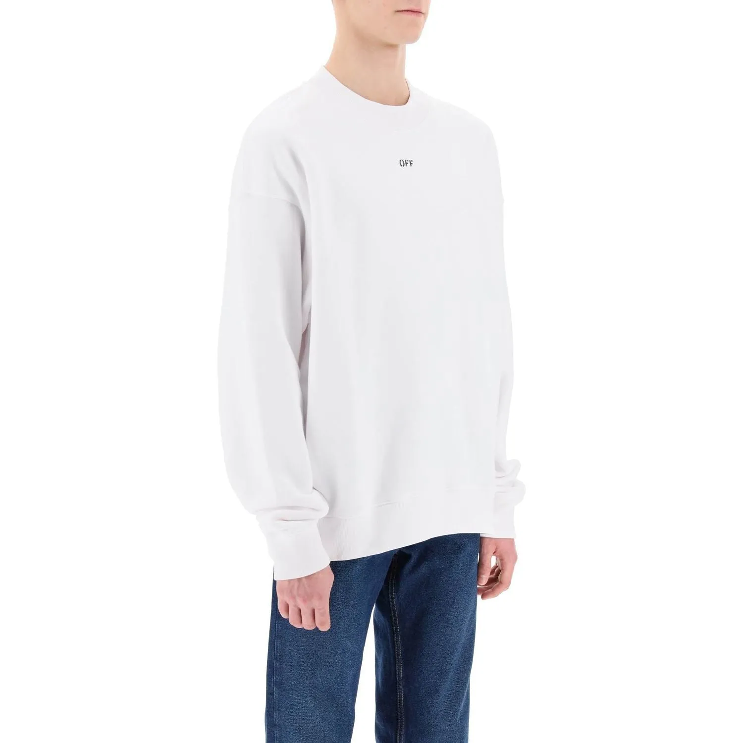 Off-White skate sweatshirt with off logo