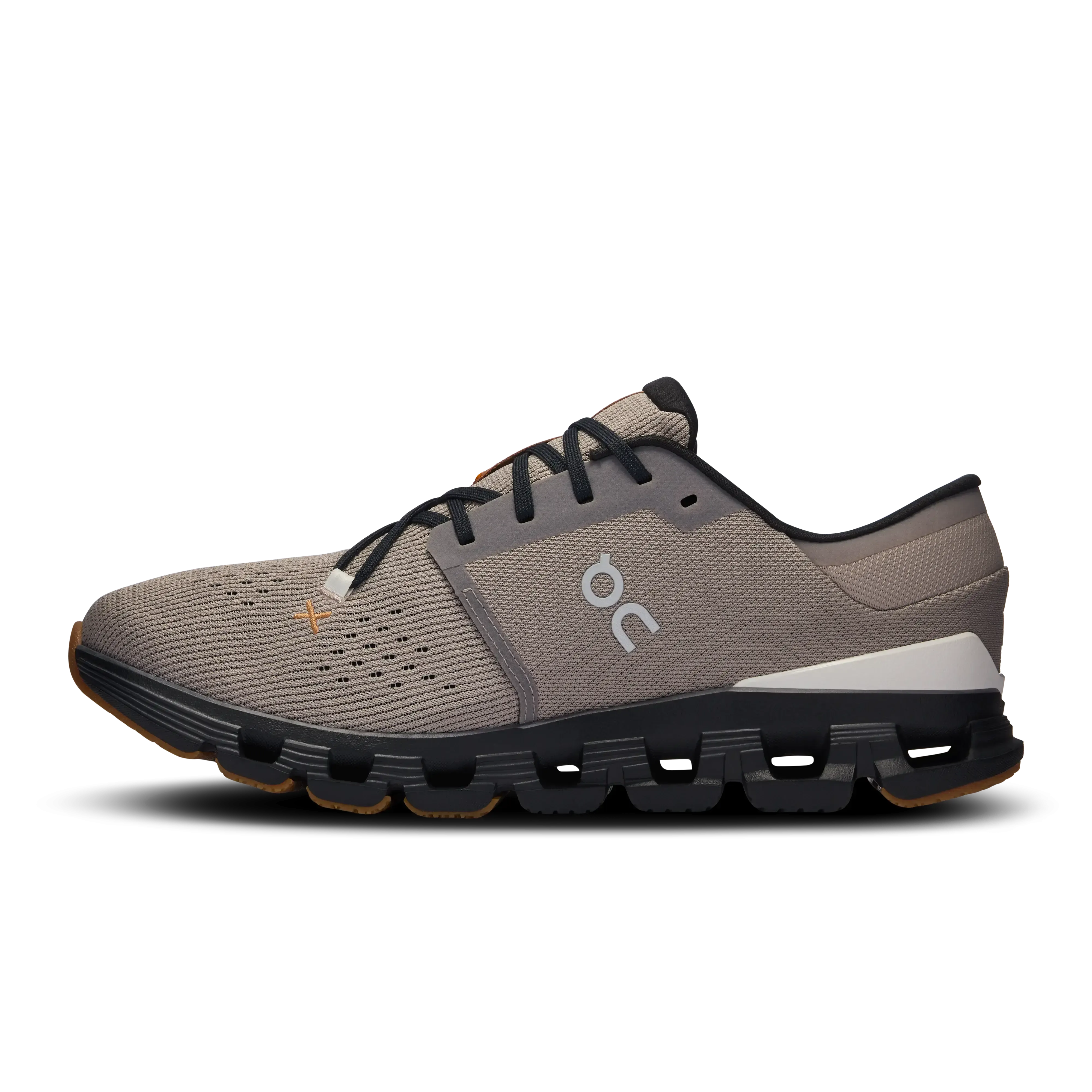 On Running Men's Cloud X 4 Shoes - Fog / Black