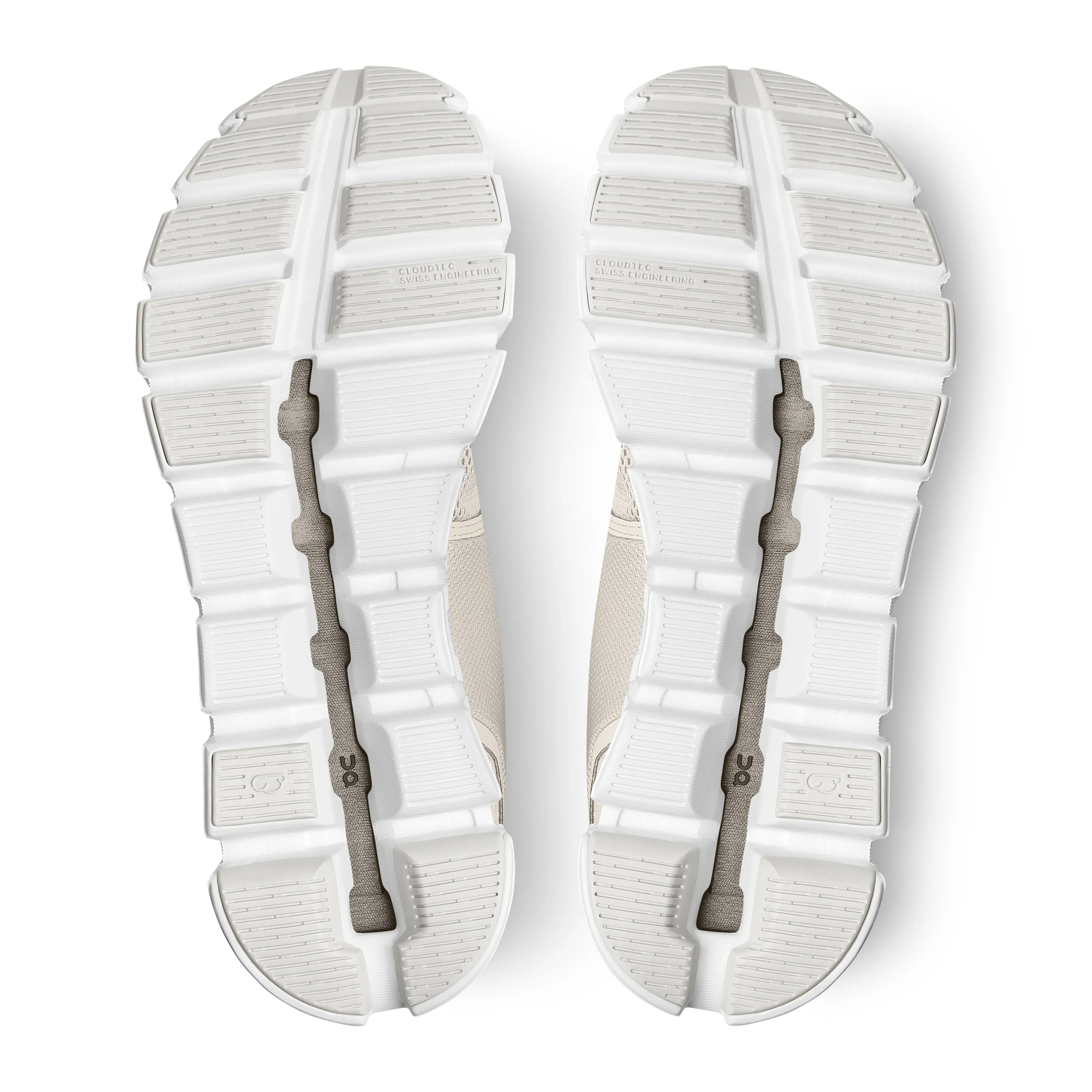 On Running Women's Cloud 5 Running Shoe in Pearl White