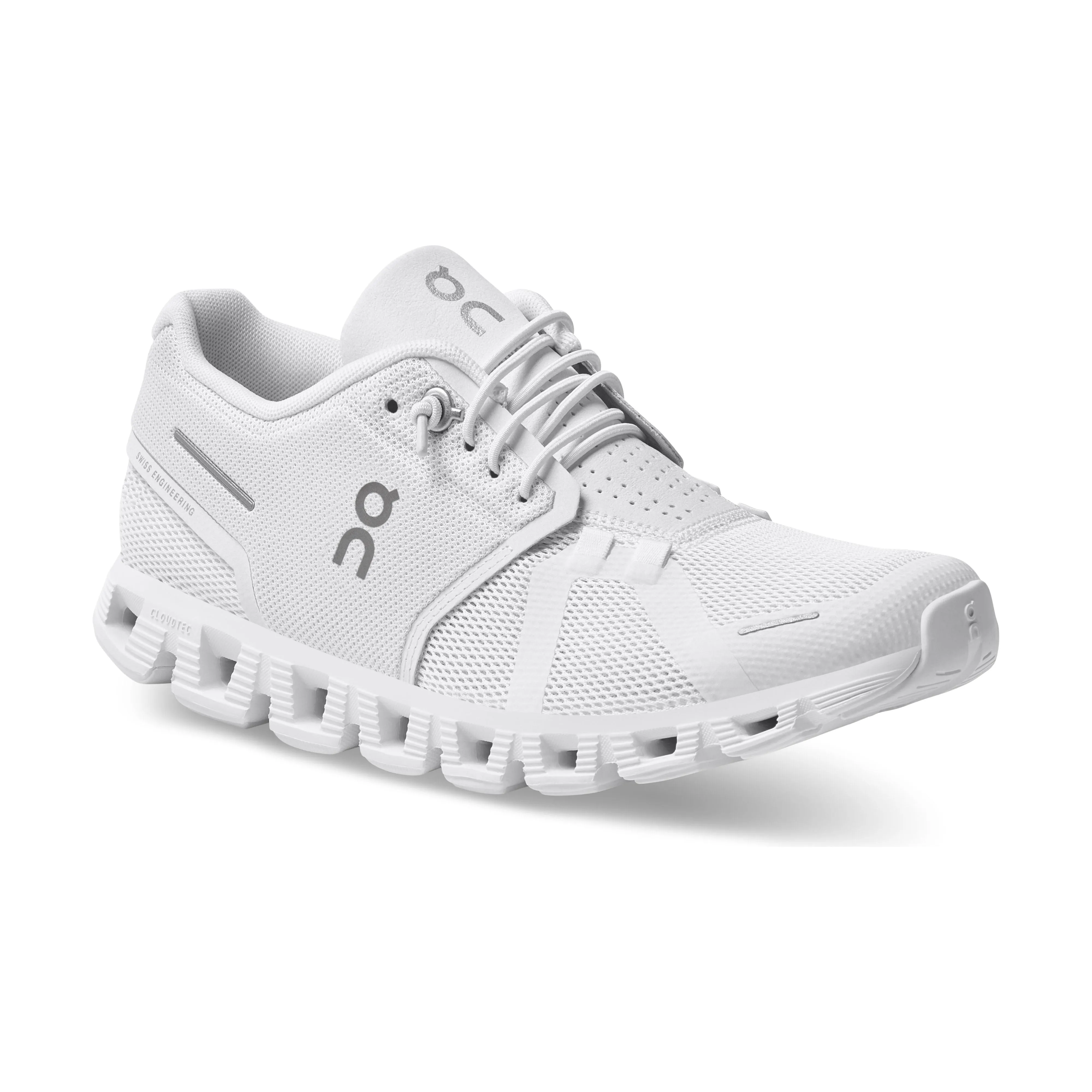 On Running Women's Cloud 5 Shoe in All White